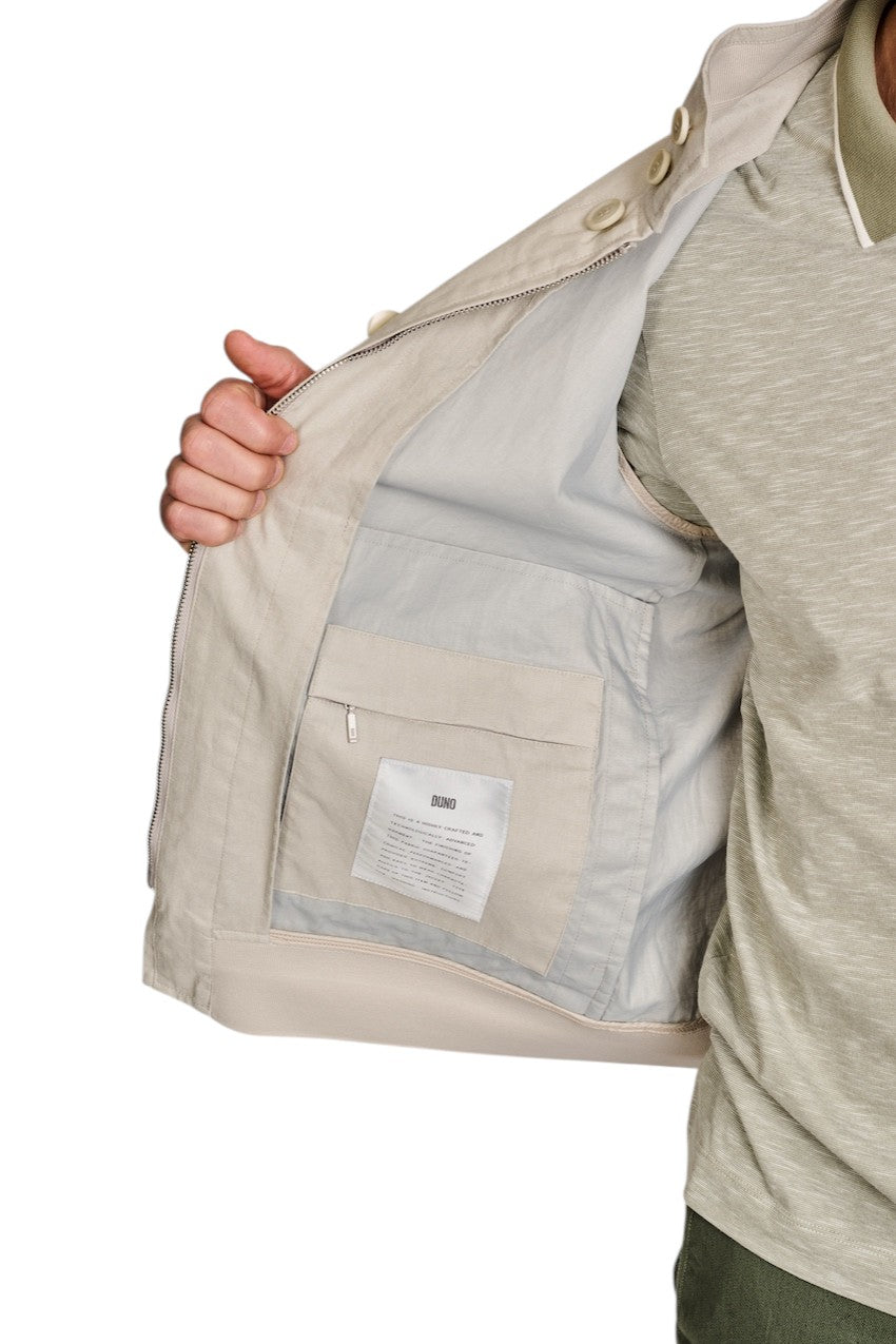 Duno Uomo parka heren greige ALCAMO 027