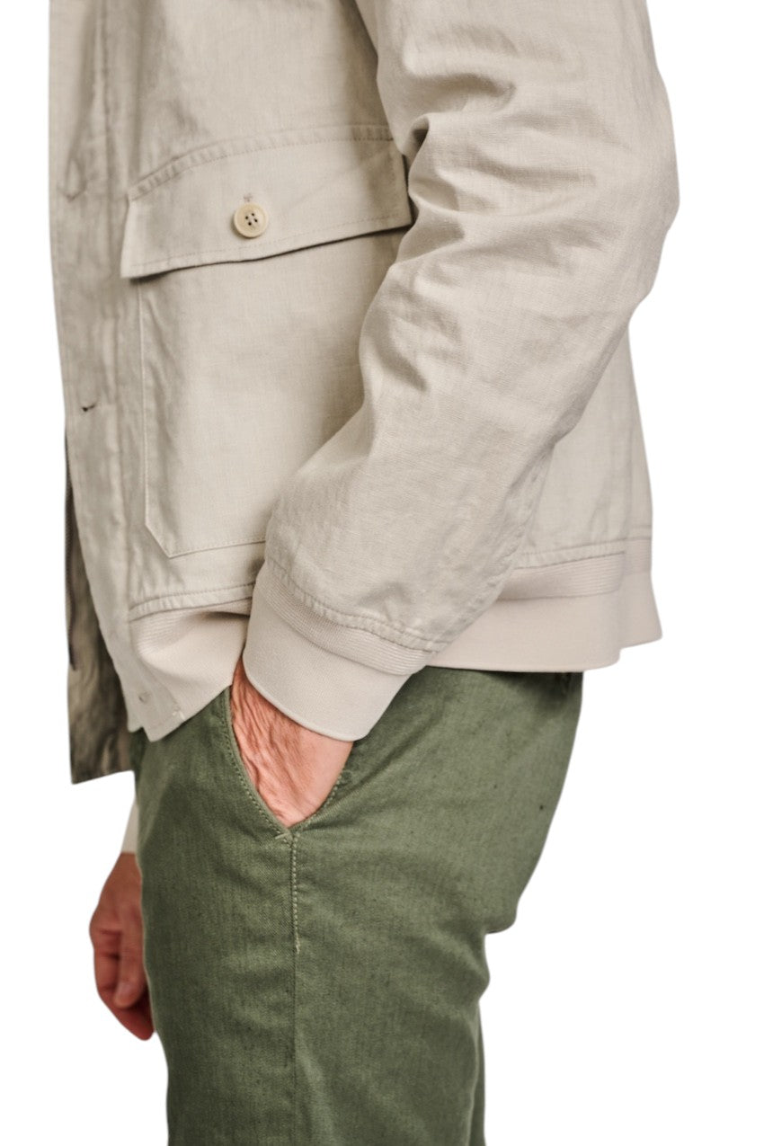 Duno Uomo parka heren greige ALCAMO 027