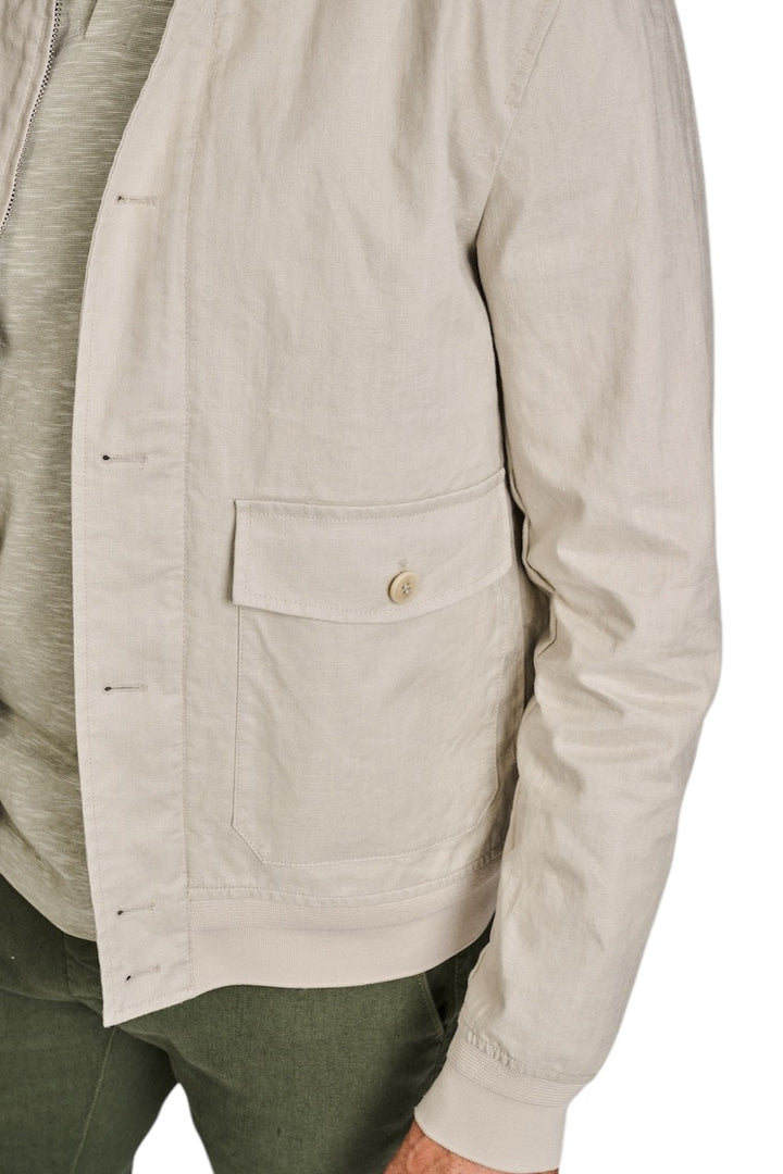 Duno Uomo parka heren greige ALCAMO 027