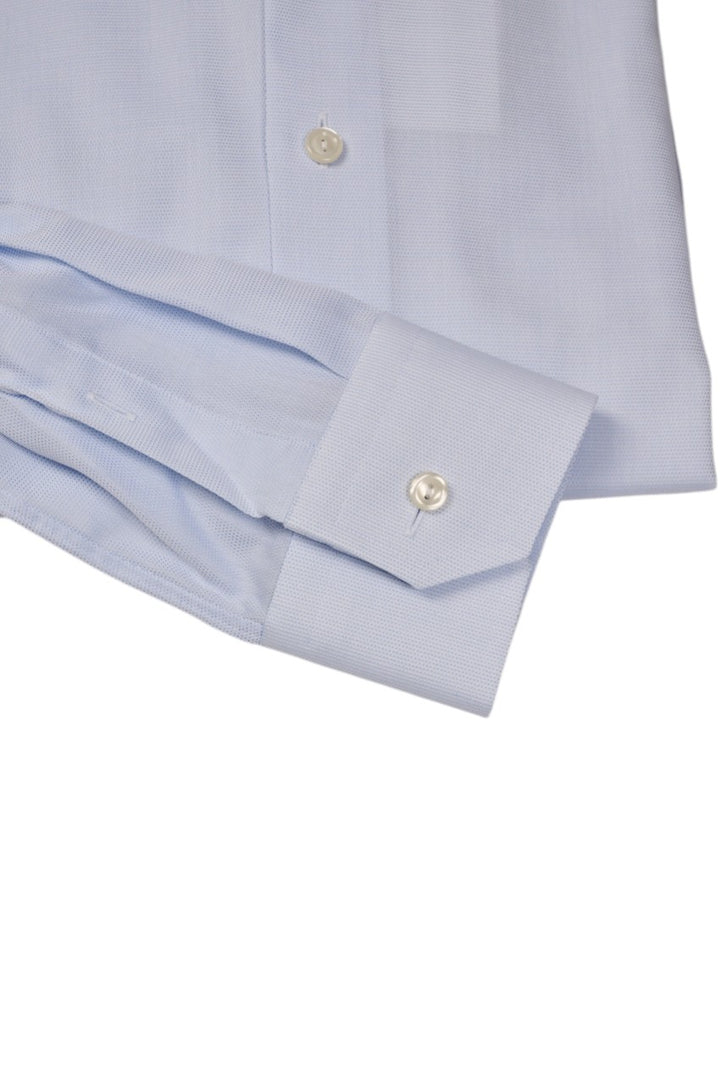 Eton hemd lange mouwen heren licht blauw Slim 10001504222