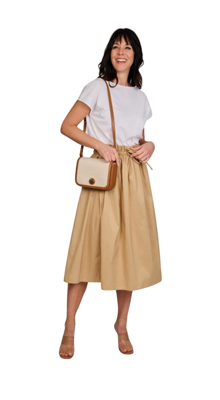 Fabiana Filippi kleedje dames camel ABD275F626 L374 VR1