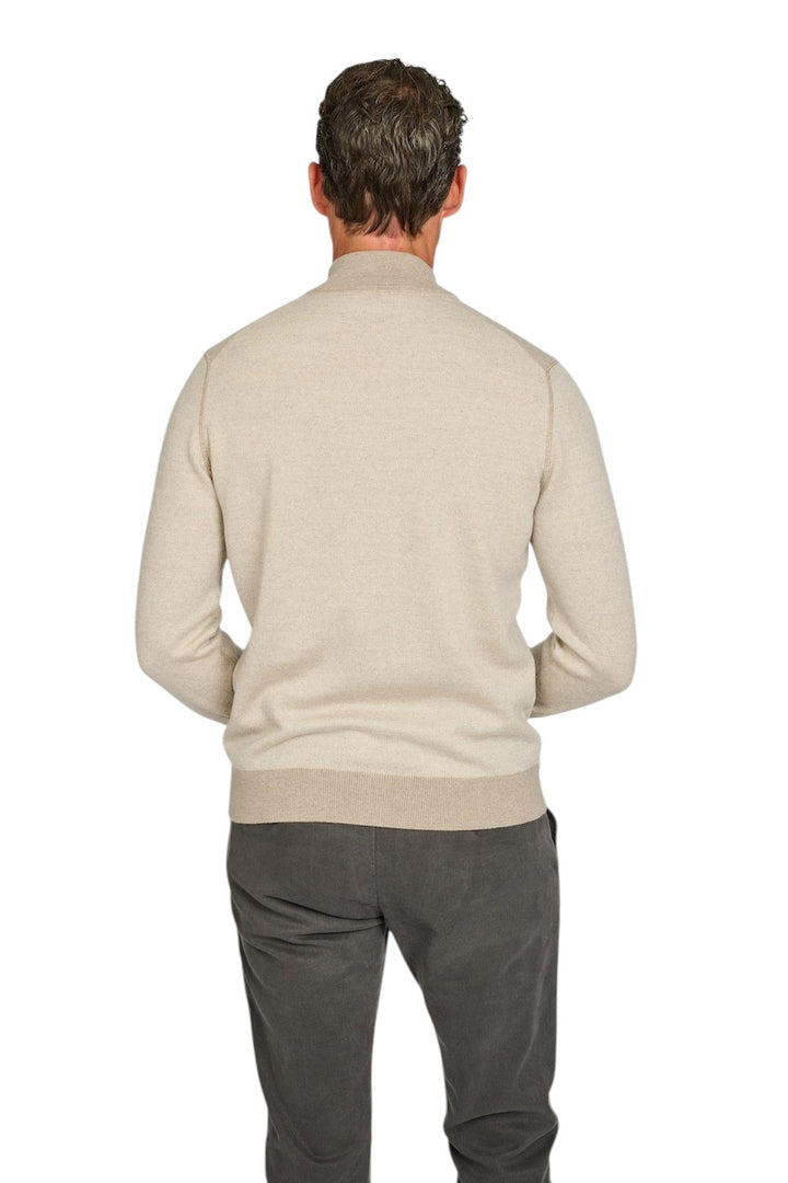 Gran Sasso Men gilet heren licht beige 57114 14241 018