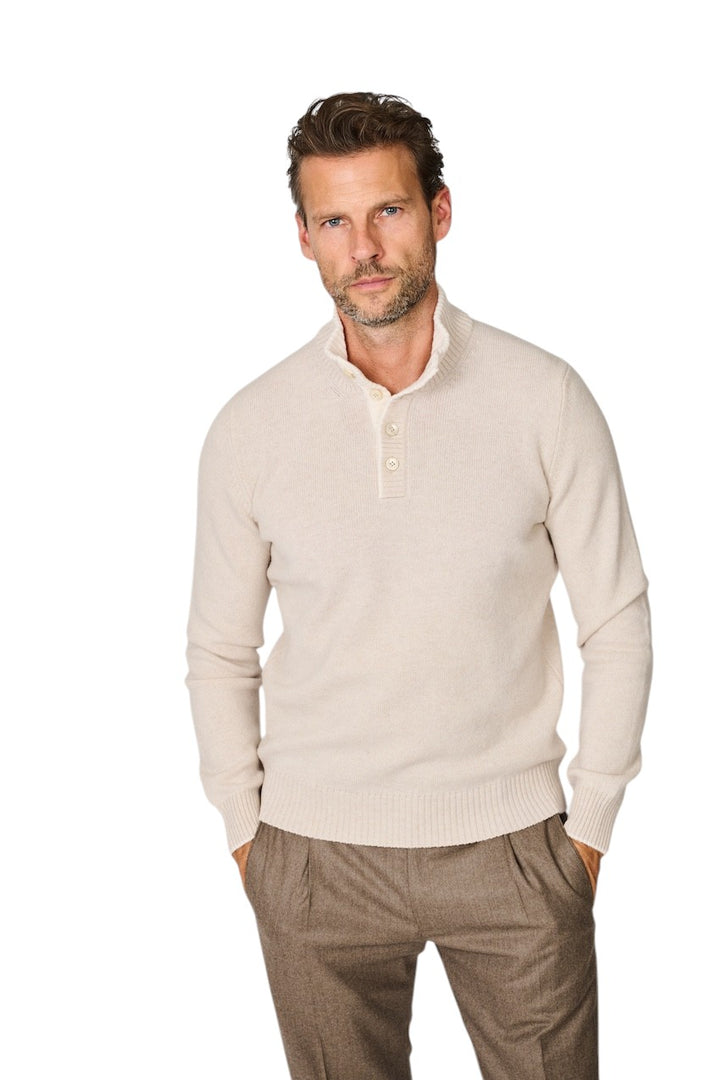 Gran Sasso Uomini maglione da uomo beige