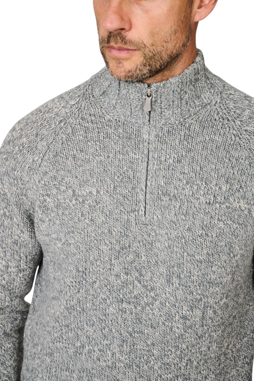 Gran Sasso Uomini maglione da uomo grigio