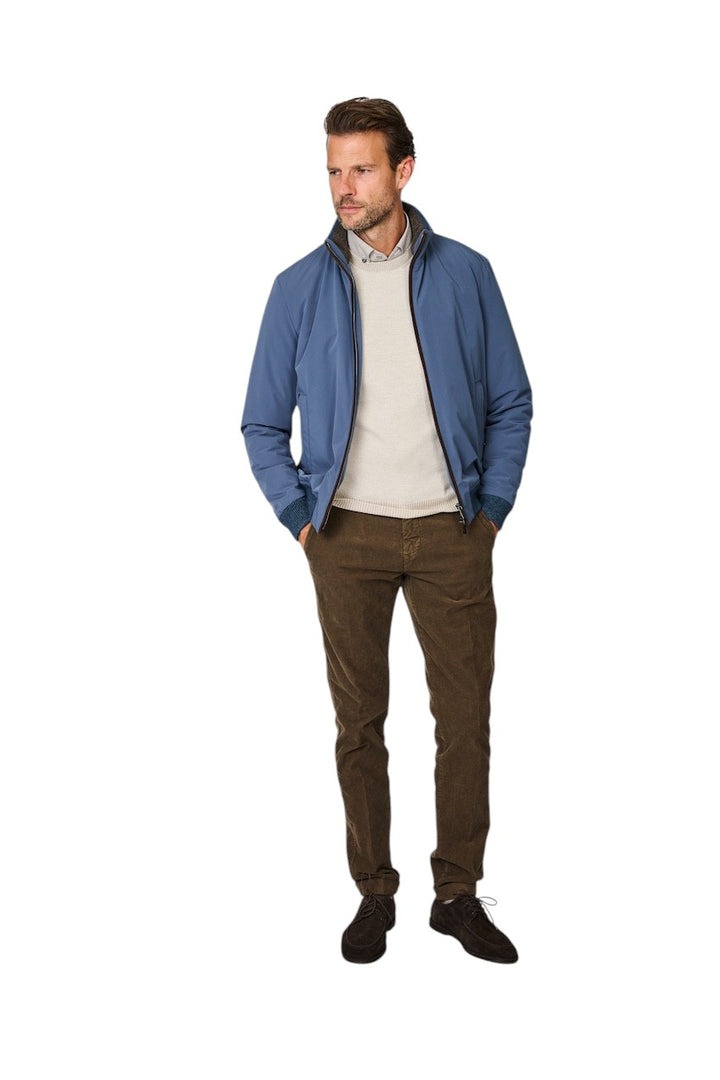 Gran Sasso Men pull trui ronde hals heren beige