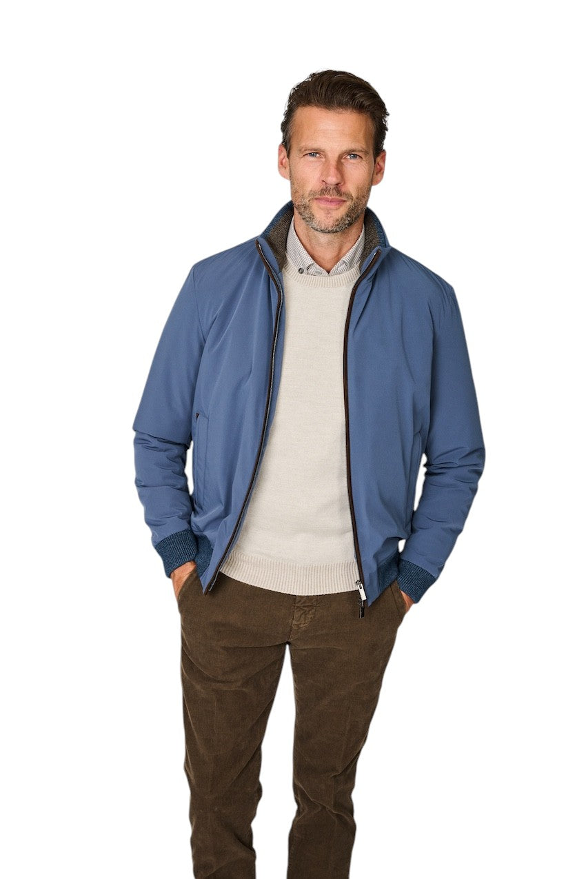 Gran Sasso Men pull trui ronde hals heren beige