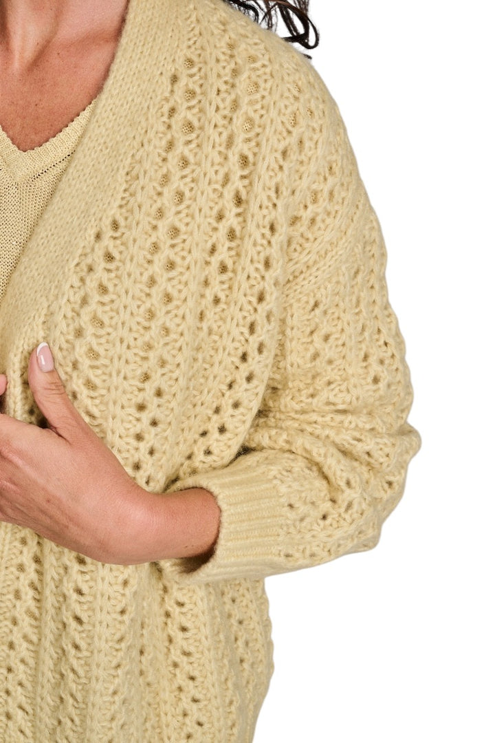 Hemisphere gilet dames geel 261C554-17 6133