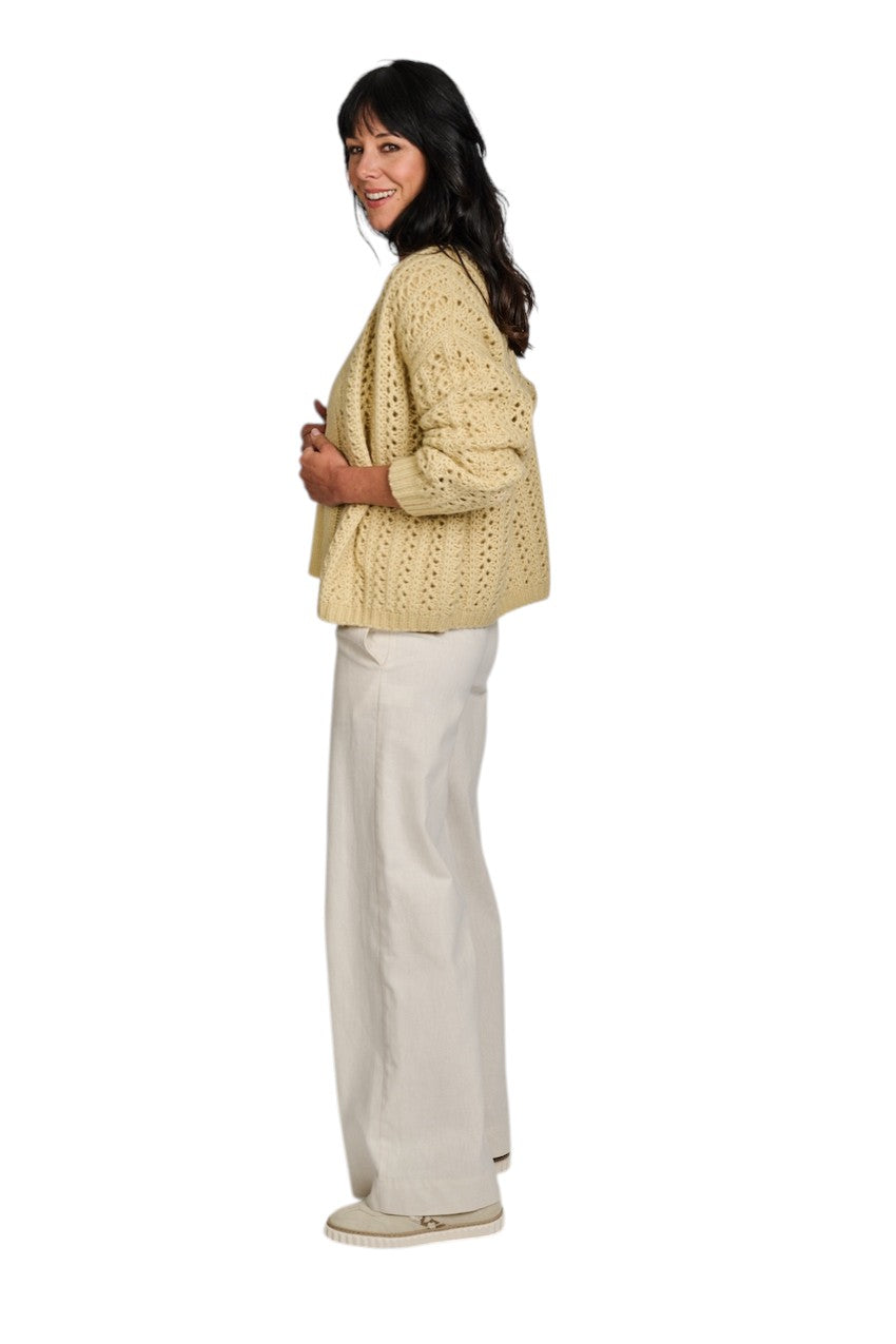 Hemisphere gilet dames geel 261C554-17 6133