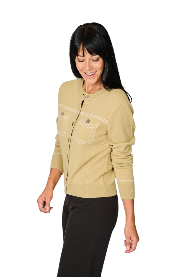 Hemisphere gilet dames goud 2621340SM-4 269