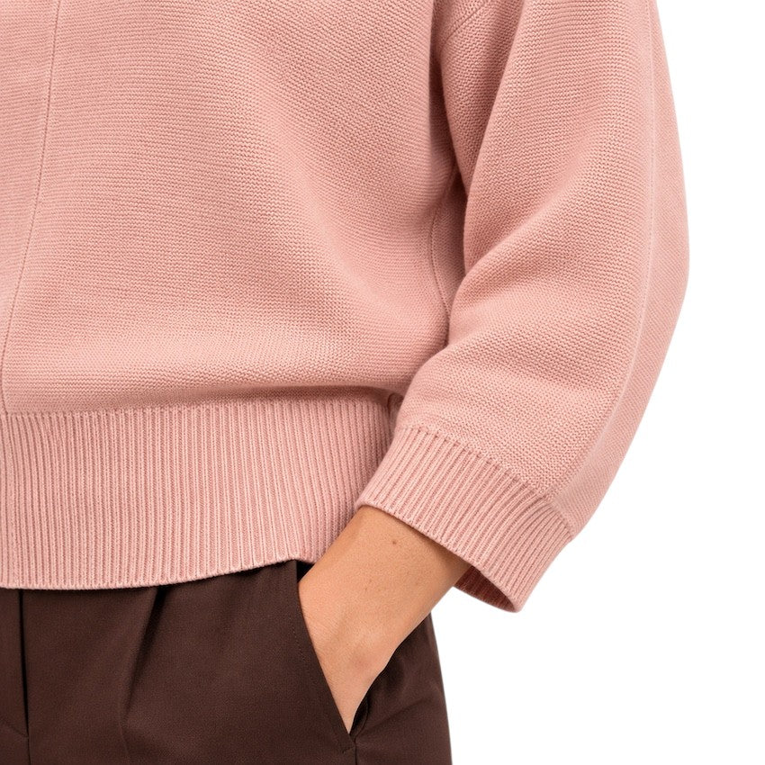 Hemisphere pull trui rolkraag dames roze 2624608-17 4405