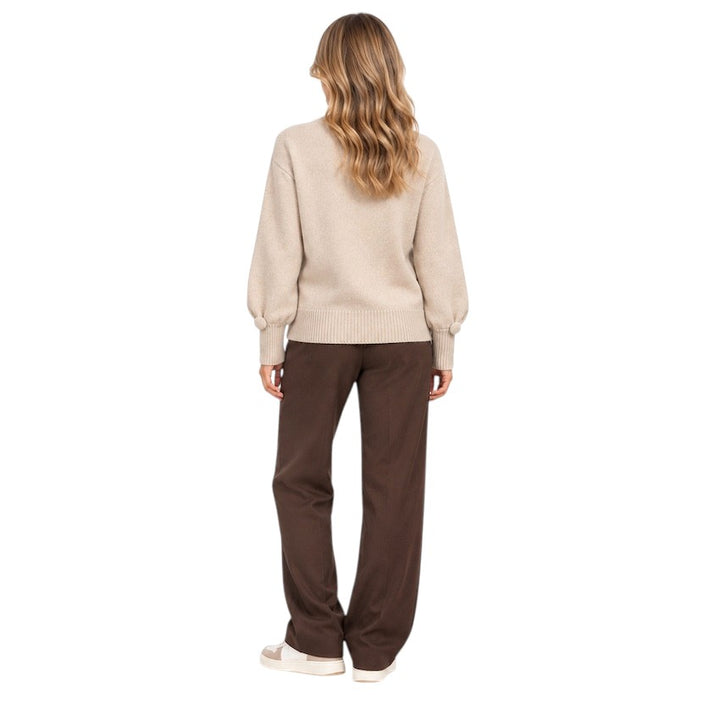 Herzens pull trui dames greige Mina 25263-1024 130