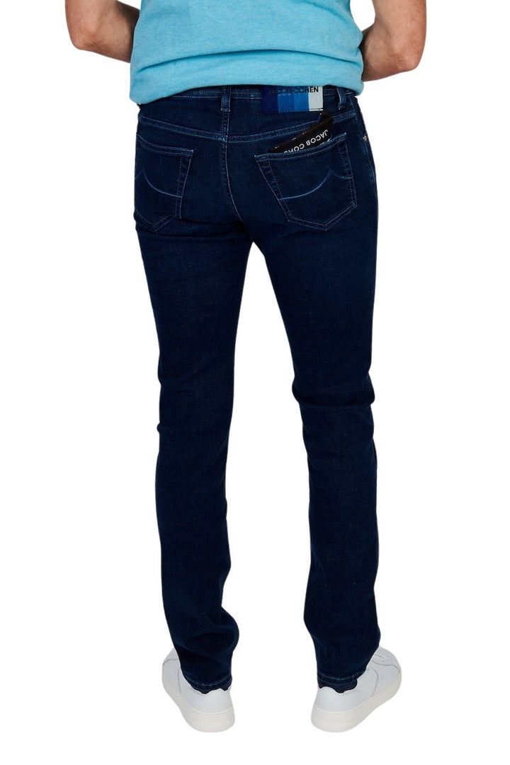 Jacob Cohen Men jeans heren donker blauw