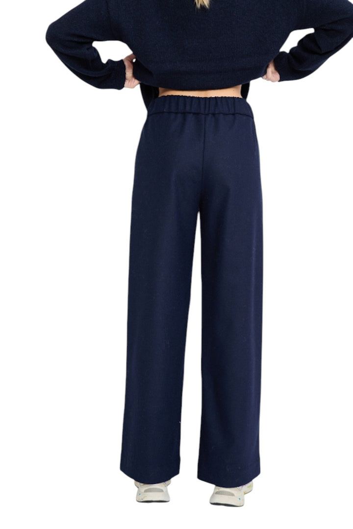 Jeff broek dames marine RITZ FLANNEL