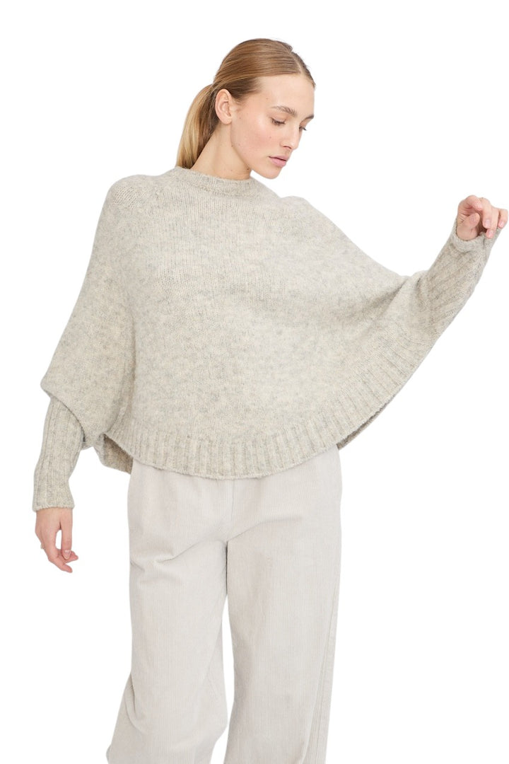 Jeff poncho dames grijs TERRY 11