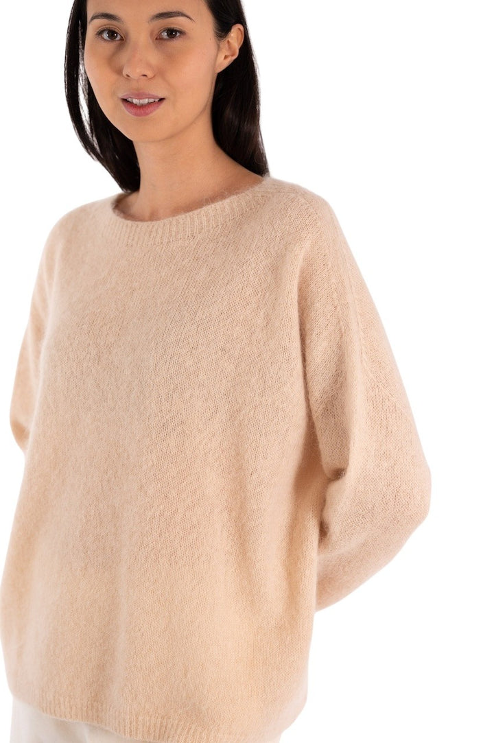 Jeff Pullover til damer beige