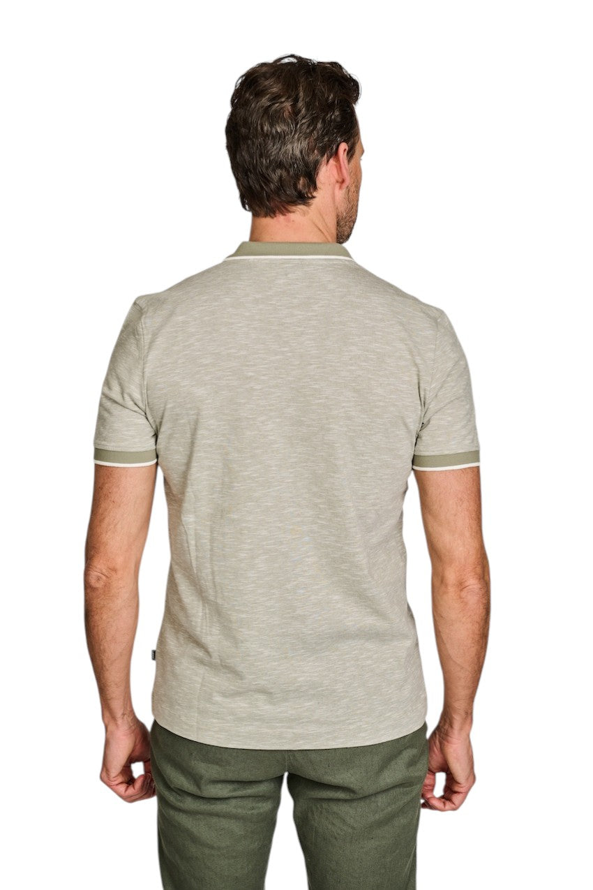 Joop polo shirt korte mouwen heren licht groen Iwanito 10019270 00320 IWANITO