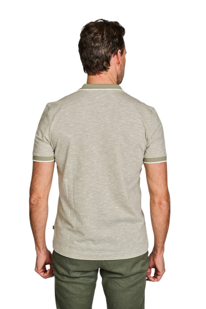 Joop polo shirt korte mouwen heren licht groen Iwanito 10019270 00320 IWANITO