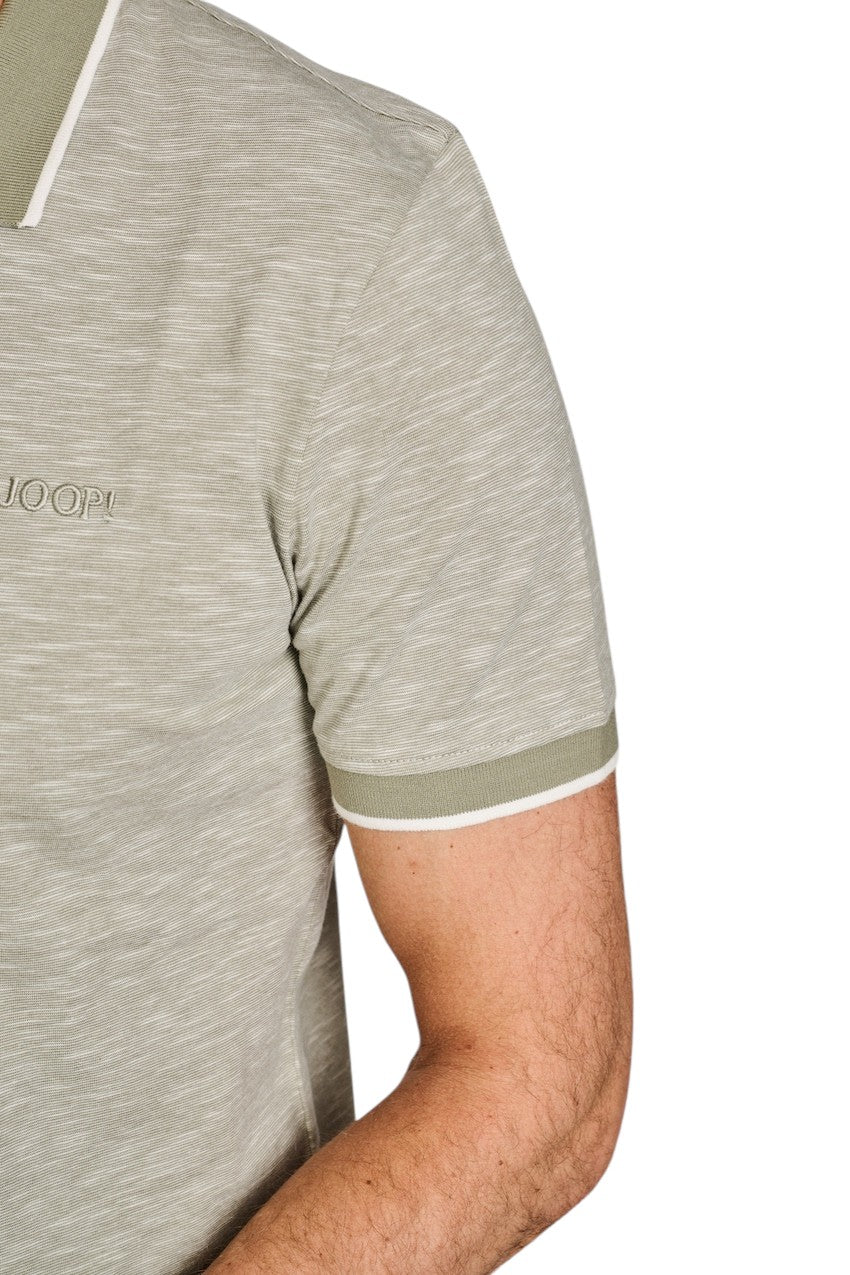 Joop polo shirt korte mouwen heren licht groen Iwanito 10019270 00320 IWANITO
