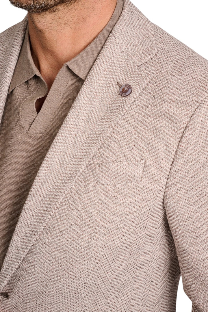 Joop vest heren licht beige Hawksley