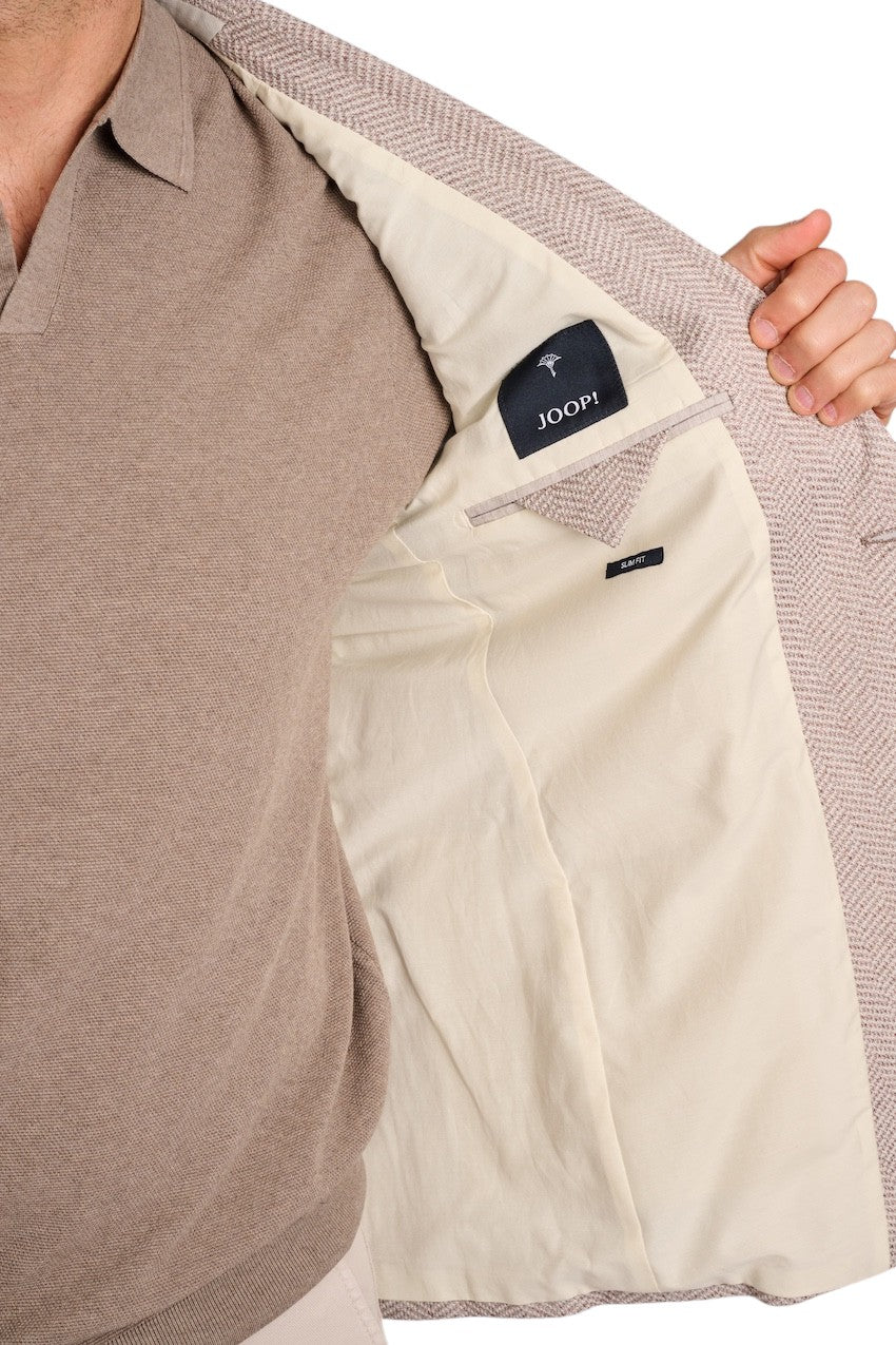 Joop vest heren licht beige Hawksley