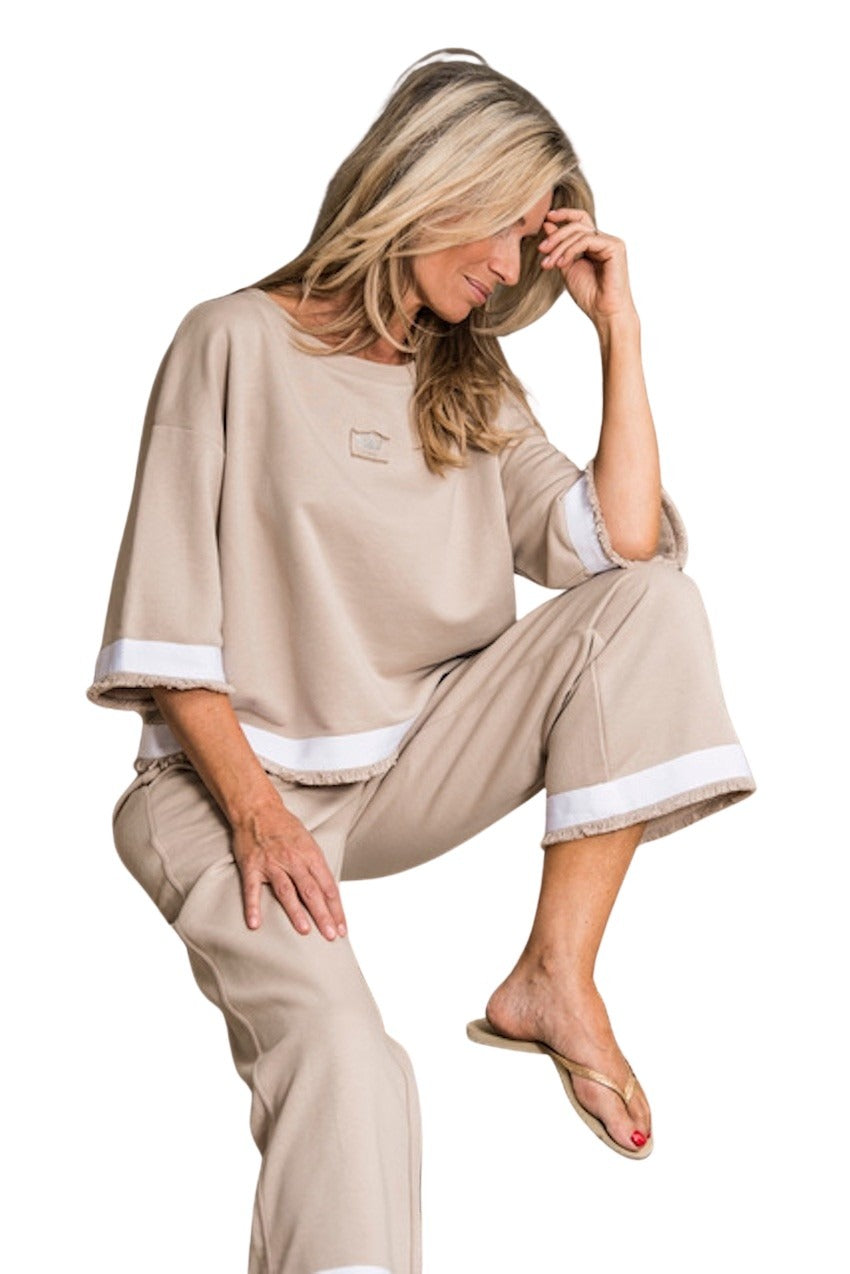 Margittes joggingbroeken dames beige 468842404 10009