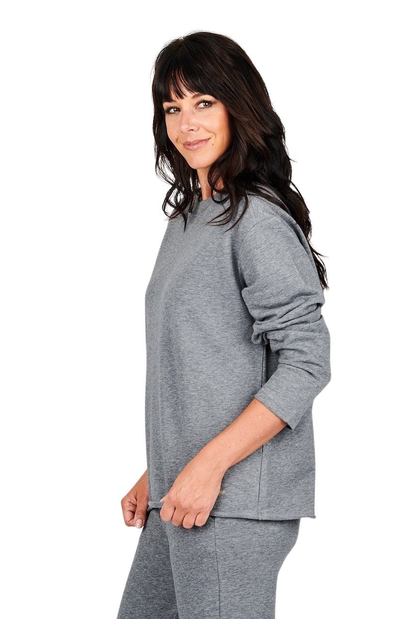 Margittes sweater dames anthraciet