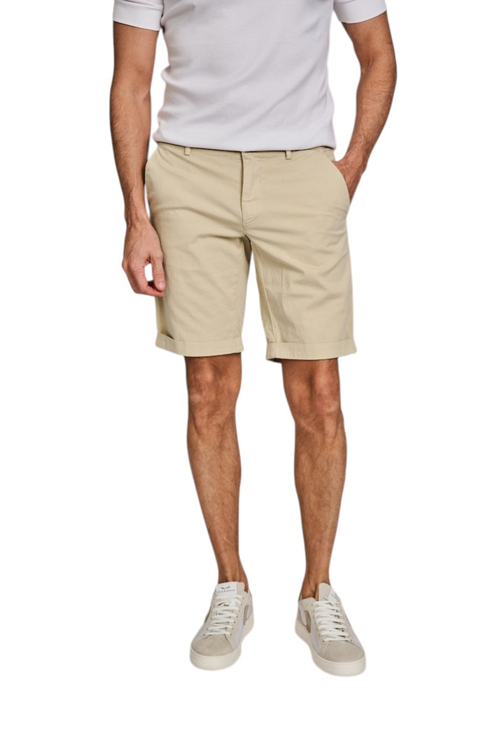 Mason'S Men bermuda heren beige Torino summer 9BE22863N2ME303332