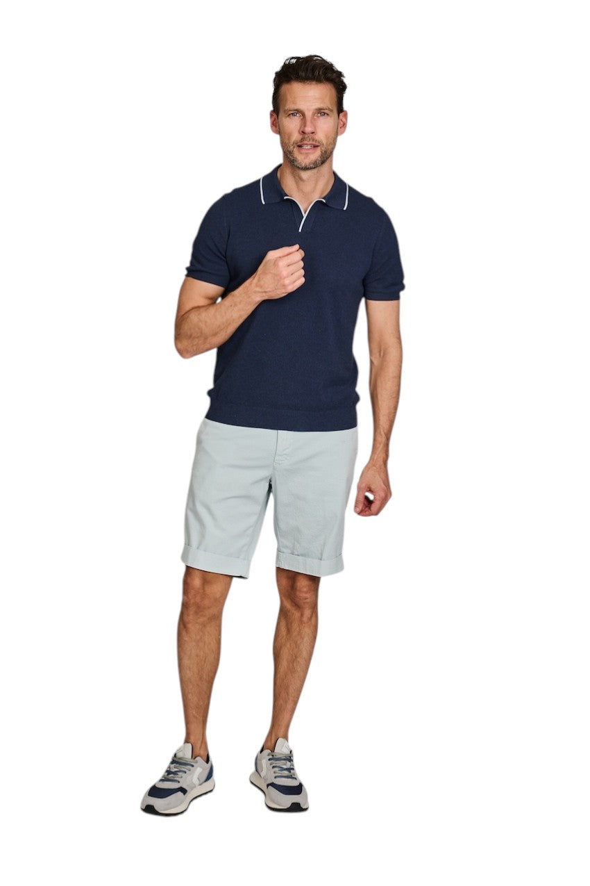 Mason'S Men bermuda heren licht blauw Torino 9BE27873ME303157