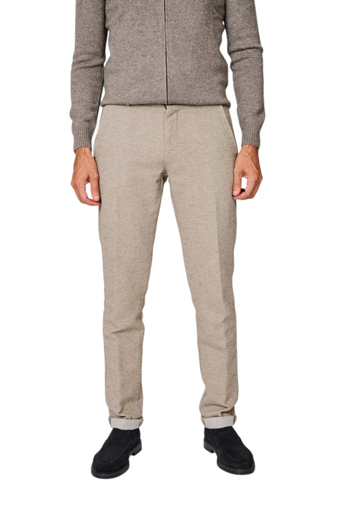 Mason'S Men sportieve broek heren beige Torino