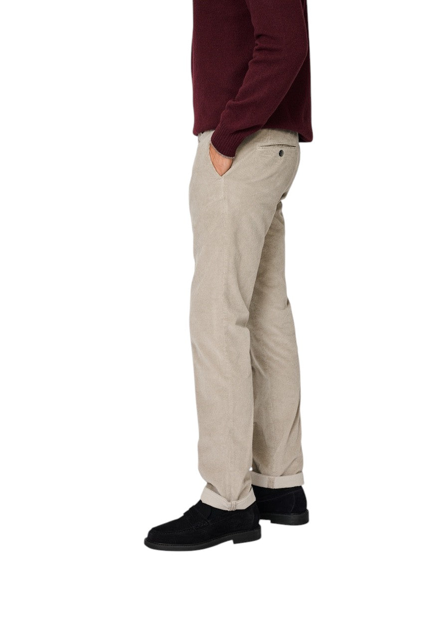 Mason'S Men sportieve broek heren greige New York 9PN28963VBE061255