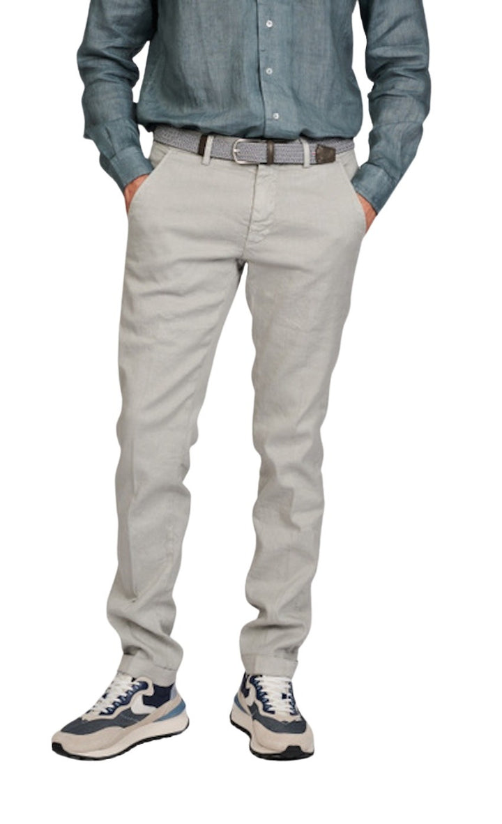 Mason'S Men sportieve broek heren grijs Torino 9PN2R4970MBE111974