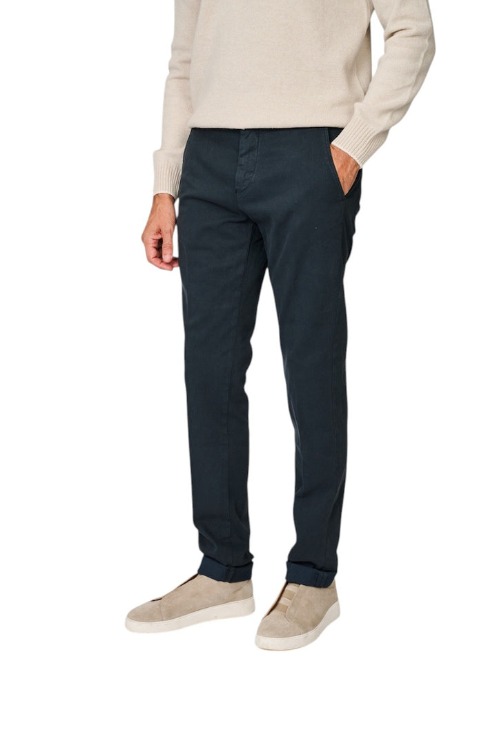 Mason'S Hommes pantalon de sport pour homme bleu marine Torino Elegance