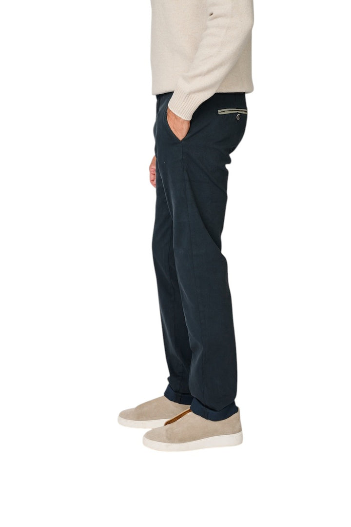 Mason'S Hommes pantalon de sport pour homme bleu marine Torino Elegance