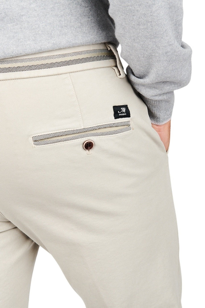 Mason'S Men sportieve broek heren taupe