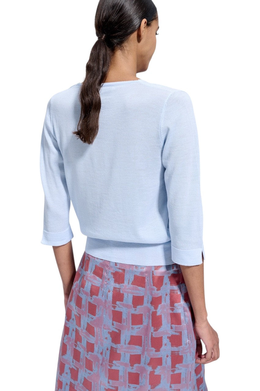 Natan Collection pull trui dames licht blauw LIANA-MERINOS-272