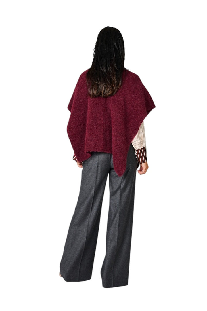Natan Collection cape dames bordeaux OXANA-ALPAMIX 123