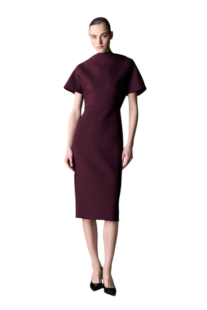 Natan Collection kleedje dames aubergine FORMAT-J8ZN01 125