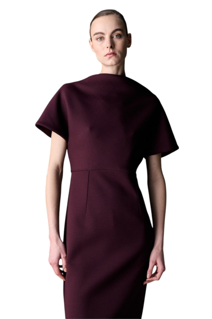 Natan Collection kleedje dames aubergine FORMAT-J8ZN01 125