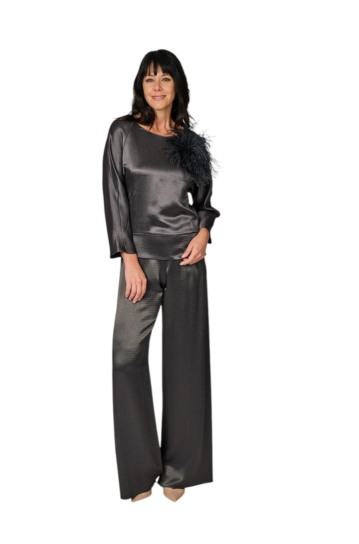 Natan Collection top ladies anthracite DOWY-NQFAT01 178