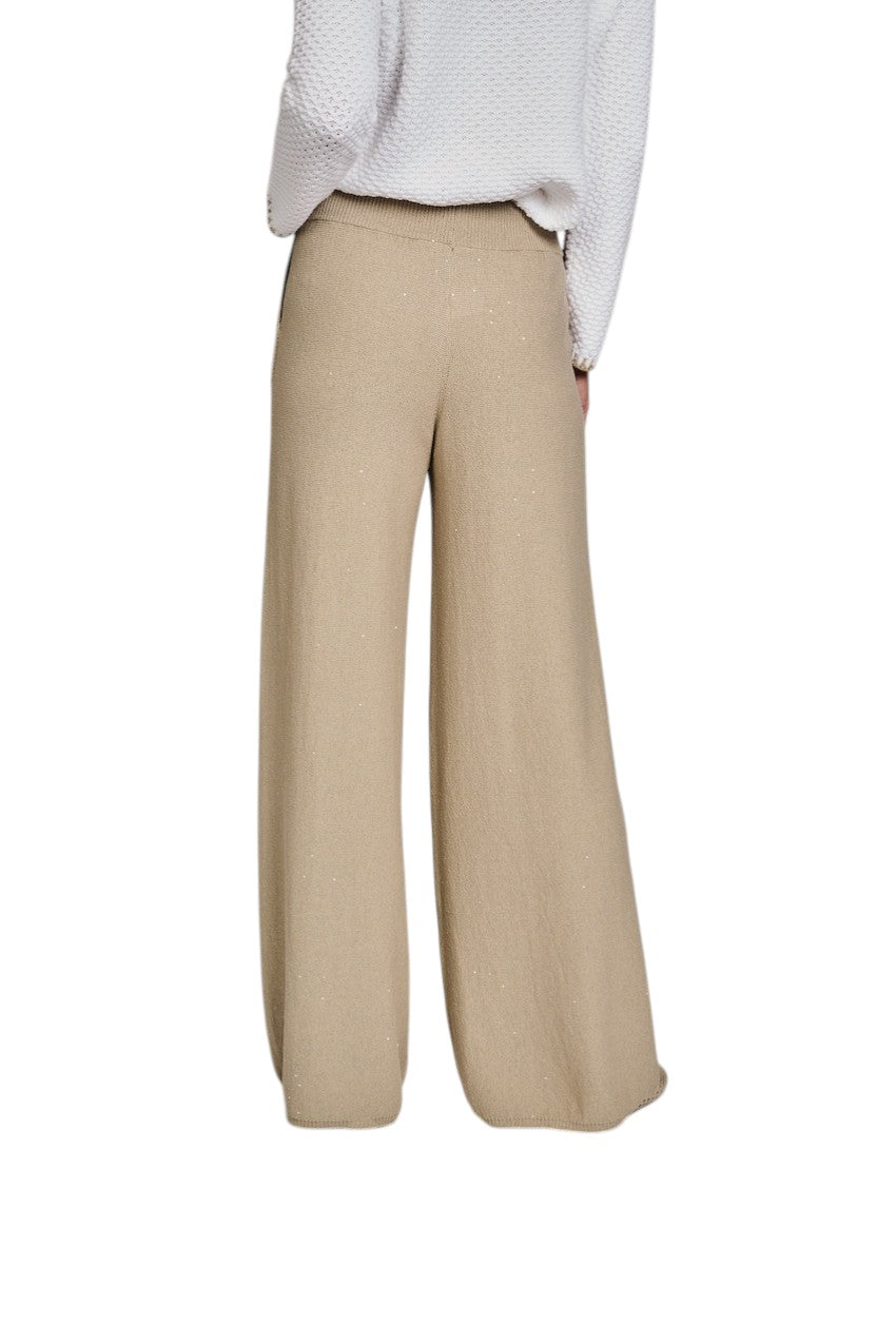 Panicale Cashmere broek dames donker beige D380508PA 38D16 0270