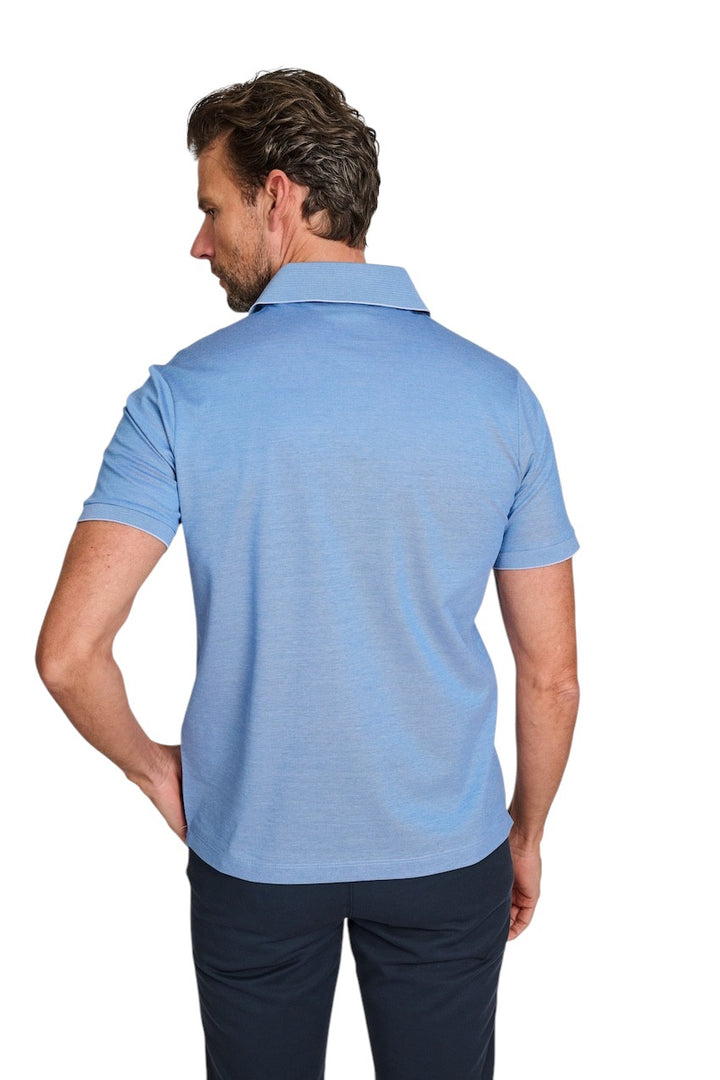 Paul & Shark polo shirt heren ciel 26411205 807