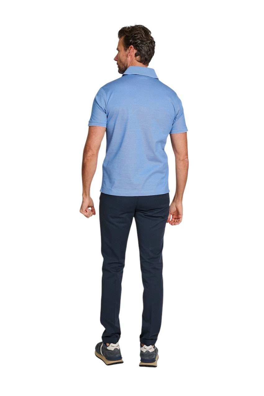 Paul & Shark polo shirt heren ciel 26411205 807