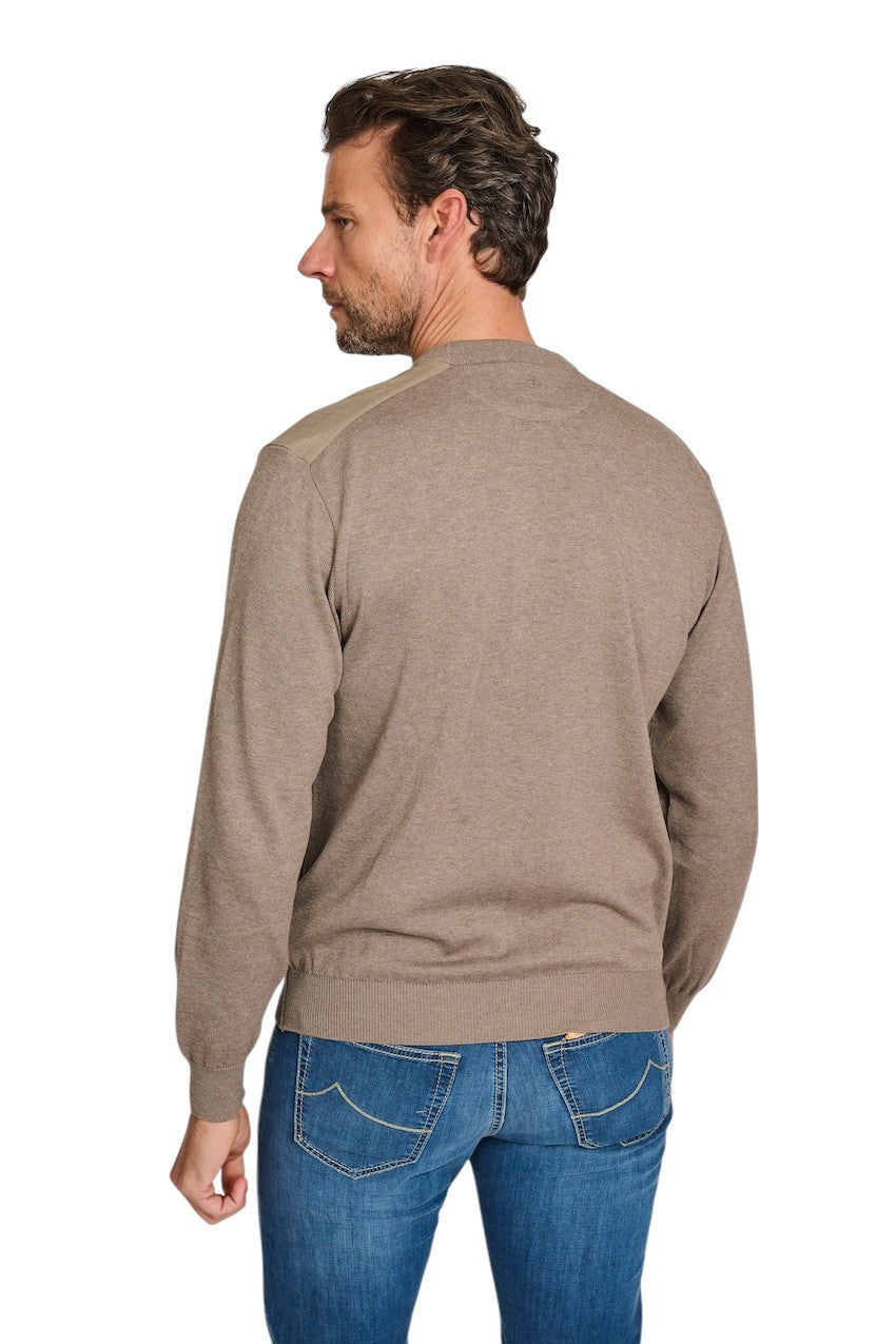 Paul & Shark pull trui heren bruin 26411523 111