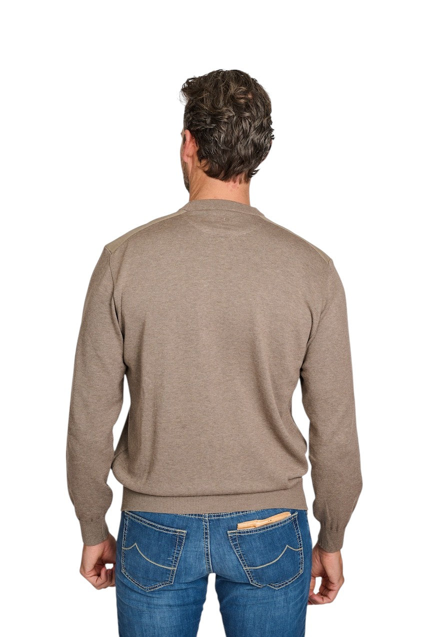 Paul & Shark pull trui heren bruin 26411523 111