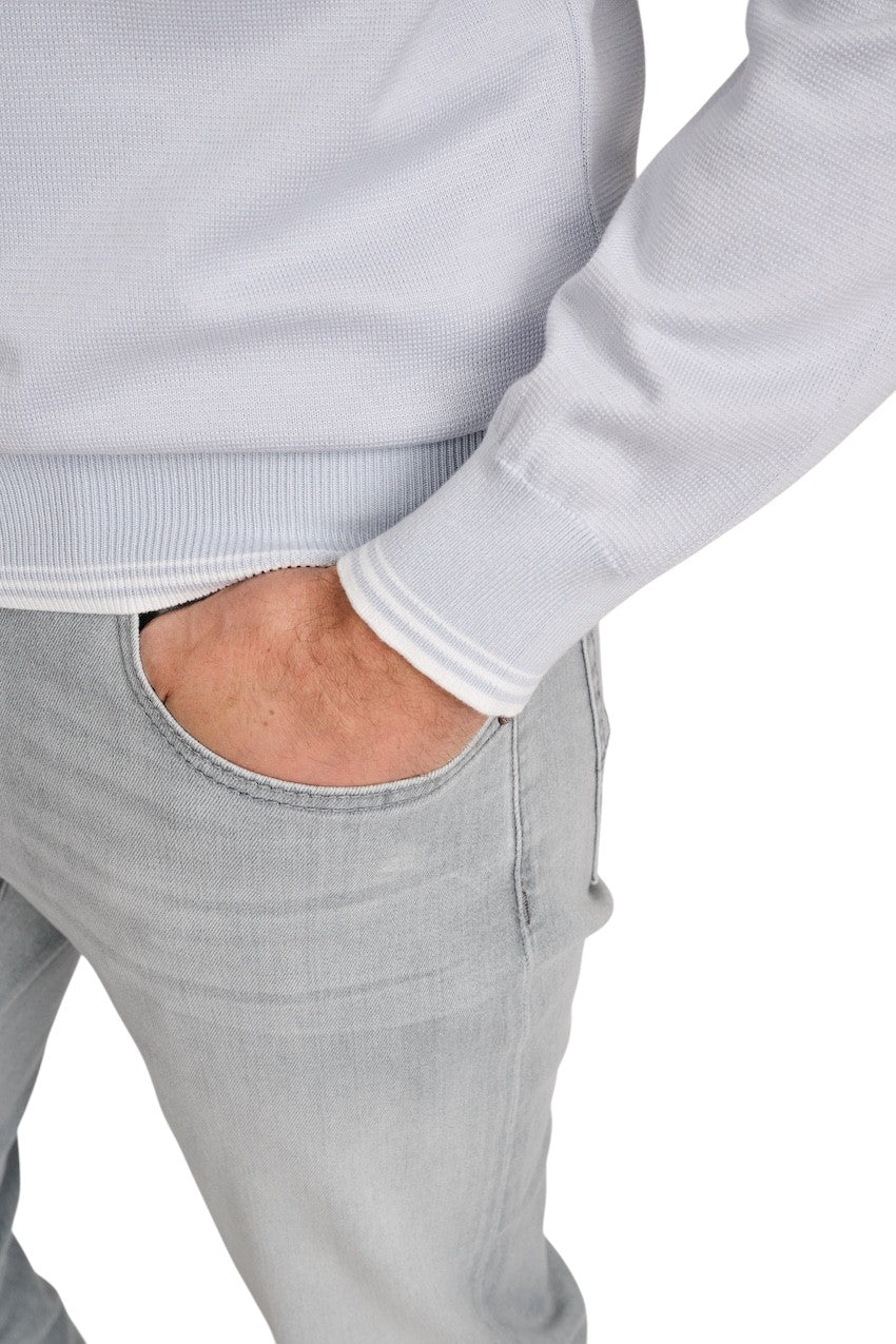 Paul & Shark pull trui heren licht blauw 26411641 394