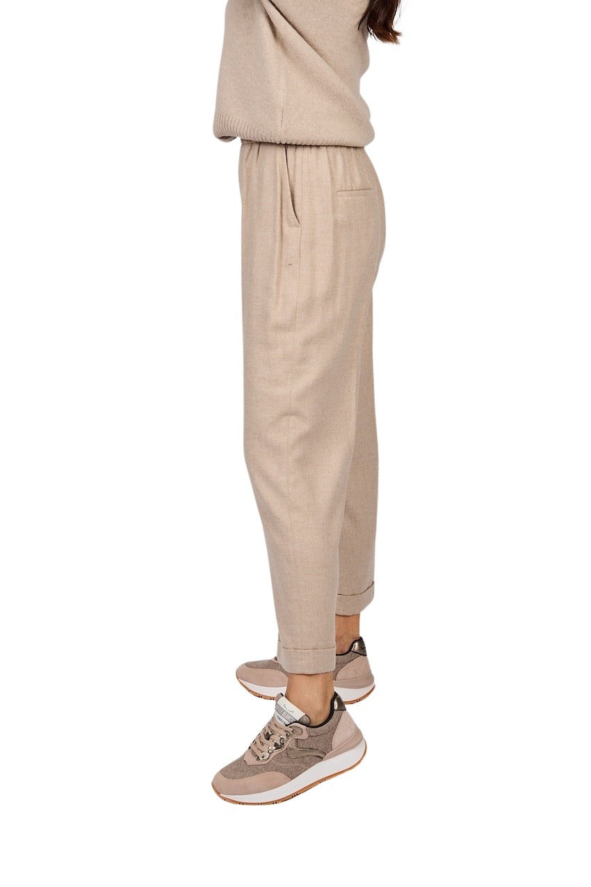 Pantalon Peserico dames beige