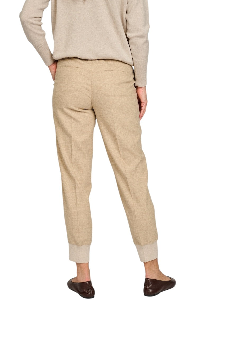 Peserico broek dames camel P04500 1948A 46A