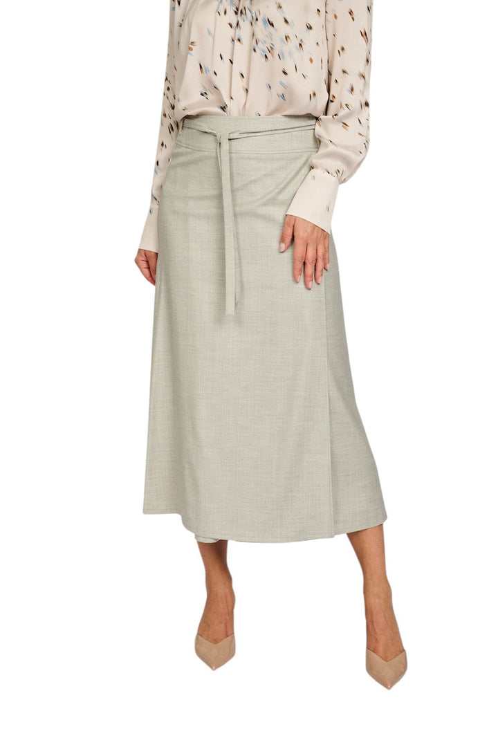 Peserico rok dames licht grijs A05785 06164 976