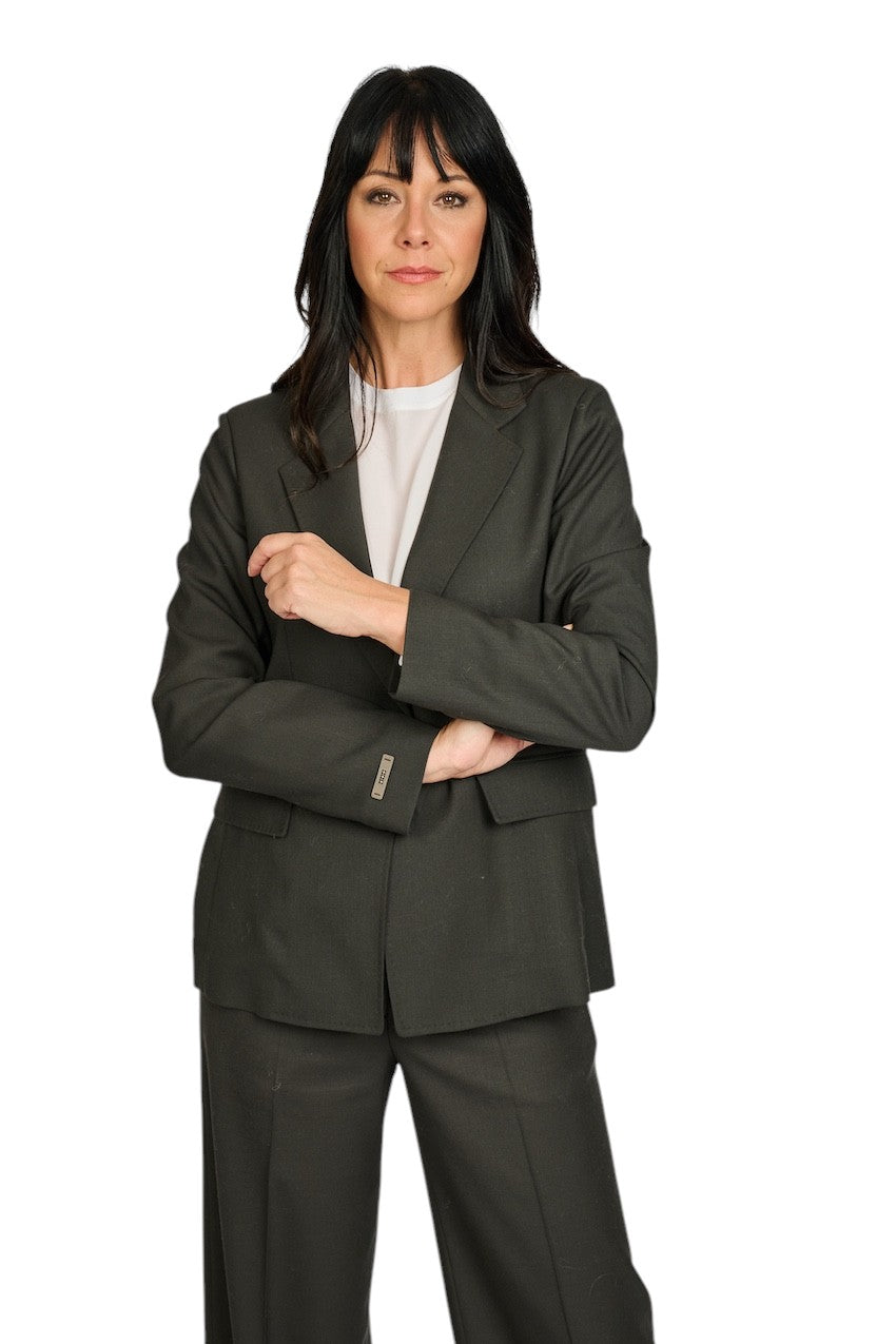 Peserico vest dames anthraciet S01663 03472 053