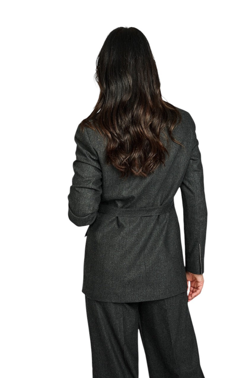 Peserico vest dames anthraciet S01700A 03358 973
